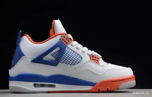 Retro 308497-171 4 Jordan White Orange Air Blue 308497-171 OG 0511